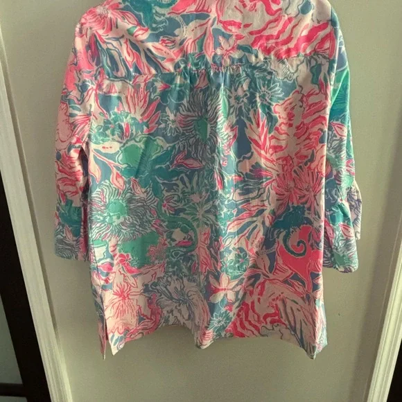 EUC Lilly Pulitzer Ginger Top Size Large - Picture 4 of 6